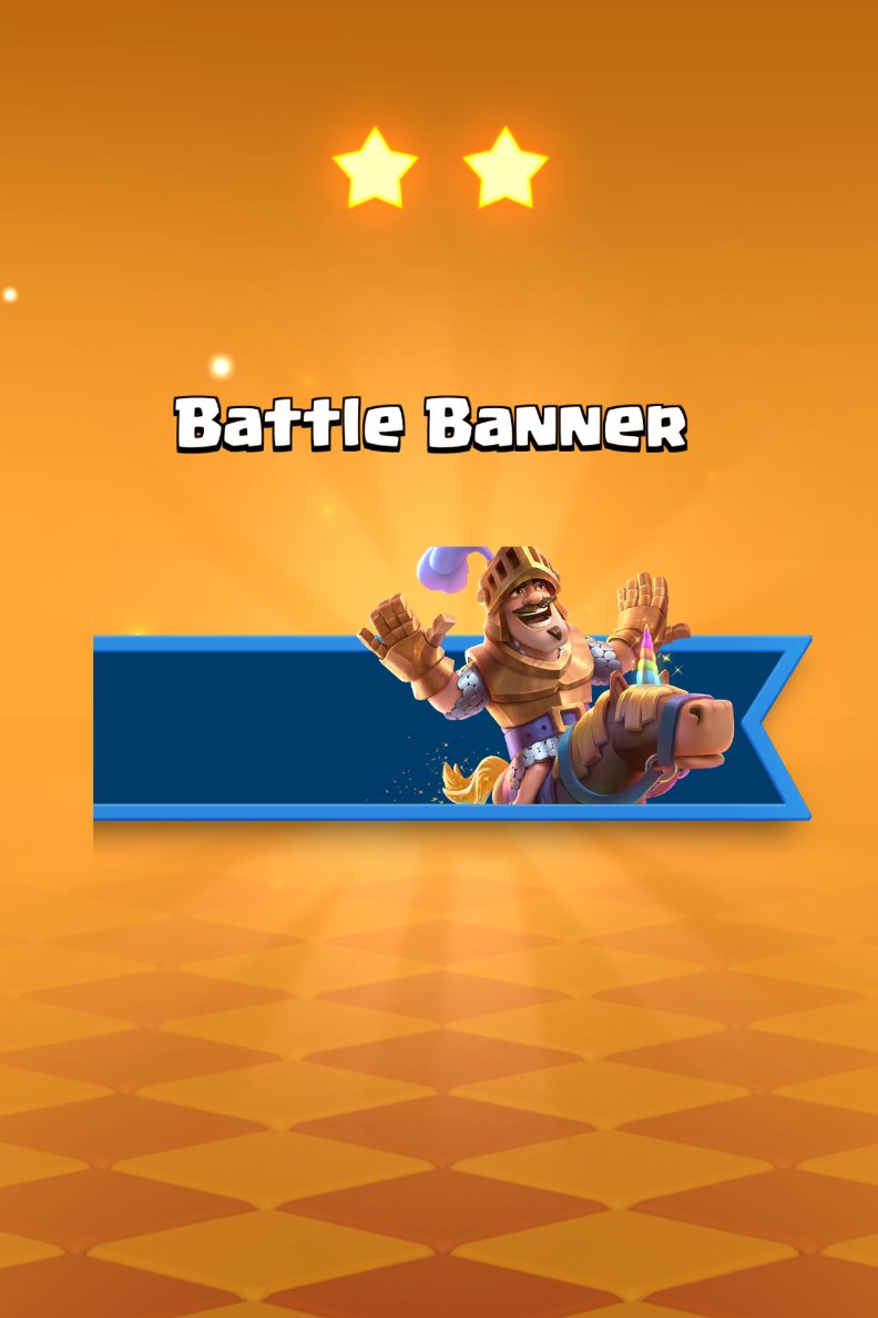 I don't like many things about this game but the fact that you can get old banners from lucky boxes is pretty cool 
#ClashRoyale