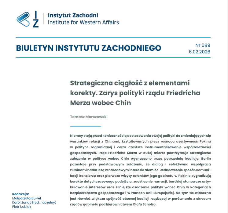 ToMorozowski's tweet photo. Merz zapewne poruszy też kwestie "neutralności" Chin wobec agresji 🇷🇺 na 🇺🇦 i bezpieczeństwa w Indo-Pacyfiku.
Pytanie w jakim tonie to uczyni i czy potwierdzi się dotychczasowy kurs rządu RFN w relacjach z ChRL, o którym więcej w mojej ostatniej analizie🔽
https://t.co/tu6bBM0PMu https://t.co/vHBy02YGzJ