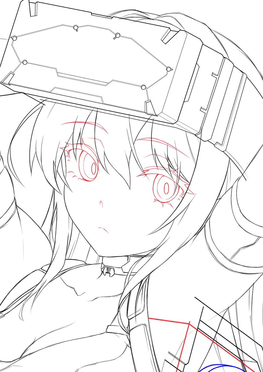 Post by もりたく@イラスト描いてます on X: wip🥵