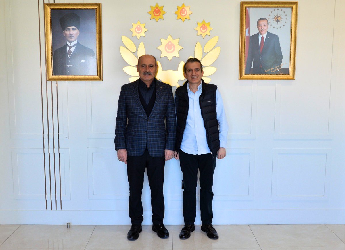 Sn. Hasan ALEMDAR’a nazik ziyaretleri için teşekkür ederim.