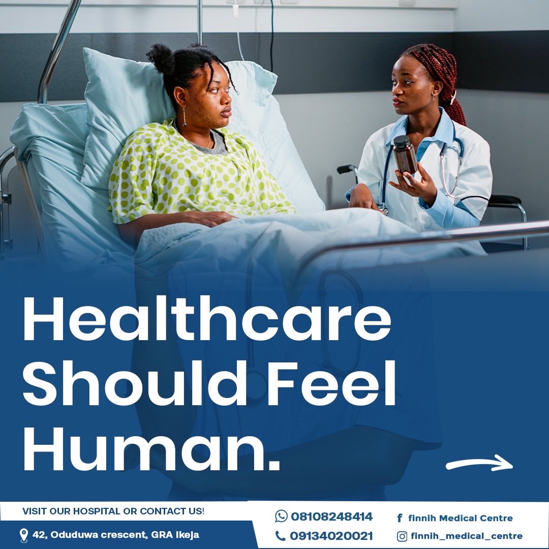 Finnih_mc's tweet photo. Your health deserves more than guesswork.
At Finnih Medical Centre, we combine expertise, compassion, and modern care to give you the attention you truly deserve.

Don’t wait until it’s urgent. Take control of your health today.

#finnihmedicalcentre #patientcare https://t.co/OgircwfE0d