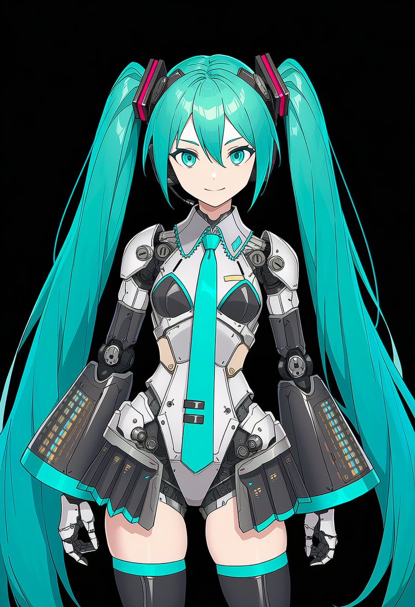 メカニカルな初音ミク
(けっこう気に入ってる)