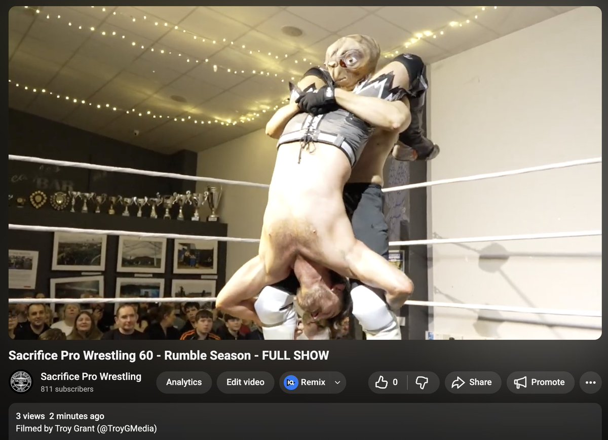 Sacrifice Pro Wrestling in Bedford tweet media