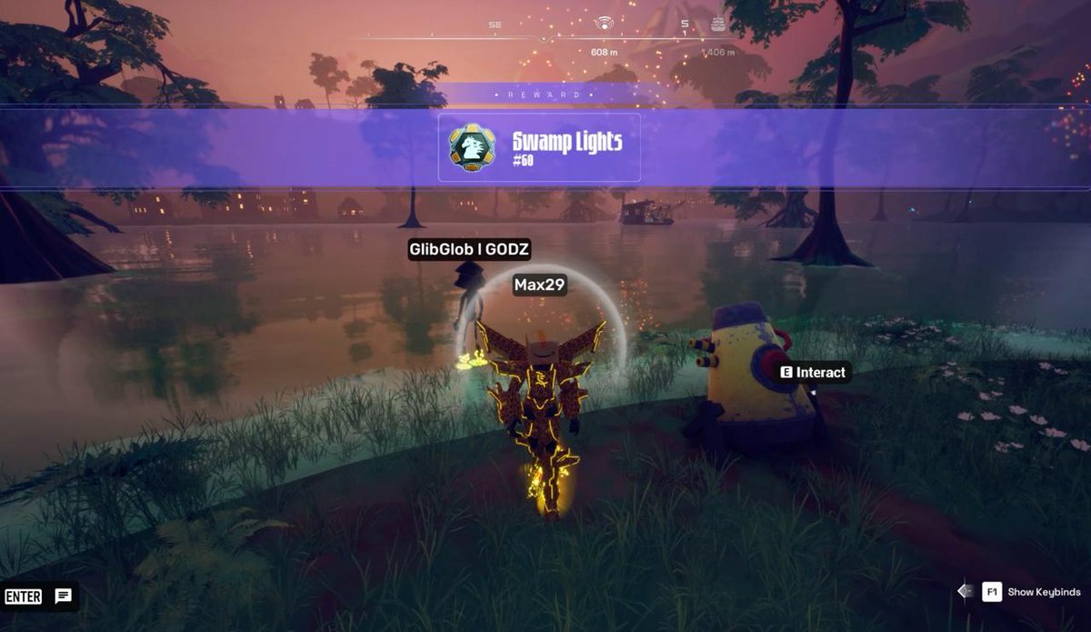 Instructions for obtaining the "Swamp Lights" badge:
You need to approach all the cannons and press "e"
P.S. Thanks <a href="/_x_andrew_x_/">Glib-Glob</a>  for the help in finding the last one
<a href="/apecoin/">ApeCoin</a> <a href="/OthersideMeta/">Othersidemeta</a> <a href="/ApeChainHUB/">ApeChainHUB</a>