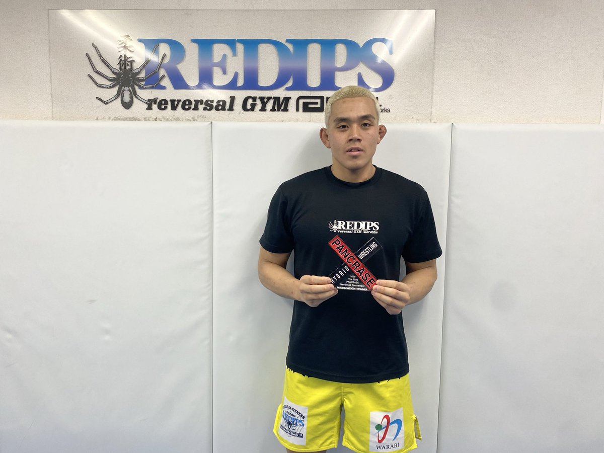 onose_redips's tweet photo. ネオブラッドトーナメント優勝
おめでとう！！！

#岡村寿紀
#パンクラス
#リバーサルジム川口リディプス https://t.co/u1l9wpqBsT