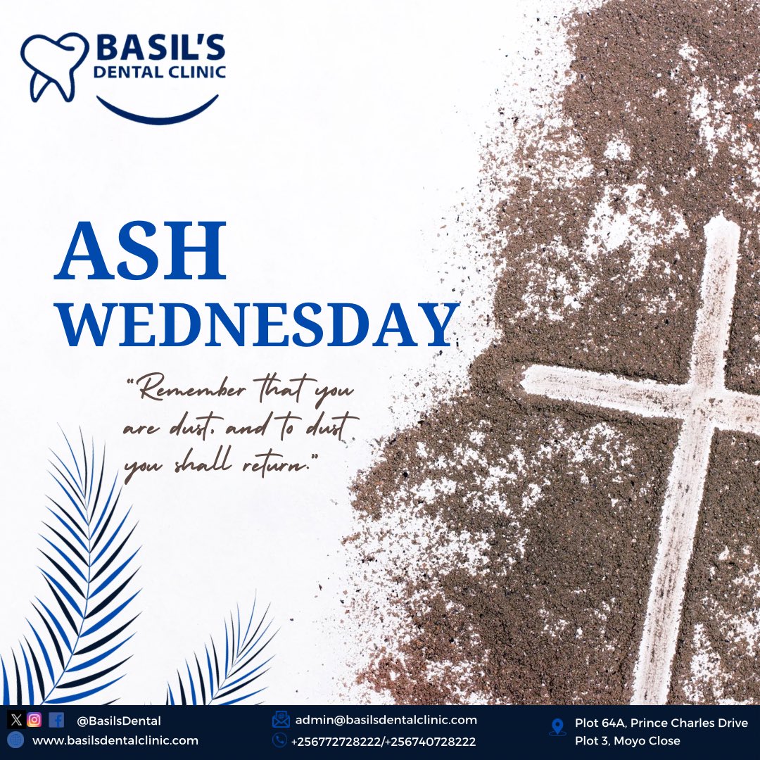 BasilsDental's tweet photo. Wishing a blessed and peaceful Ash Wednesday to everyone observing today. 🕊️May this season of reflection and renewal bring you grace, joy, and a fresh start.  🤍 https://t.co/TsrhhgFDax