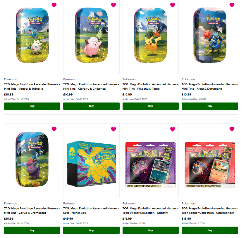 Pokémon Deals, Stock & News UK tweet media