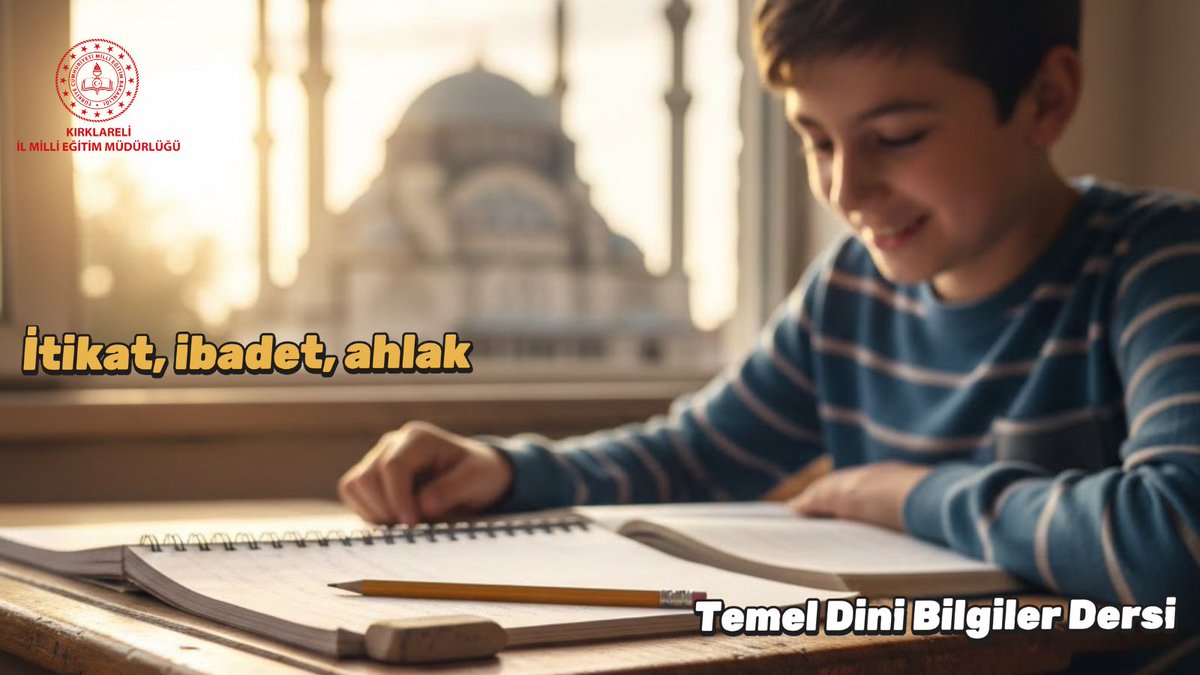 kirklarelimem's tweet photo. Dinimizi doğru kaynaktan öğren; bilgini sağlam temeller üzerine kur. Temel Dini Bilgiler dersiyle hakikati tanı, kalbini güvenle besle.

#birdegeryolculugu 

@tcmeb @Yusuf__Tekin @valikirklareli @ugurturan68 https://t.co/PmFMwydqSZ