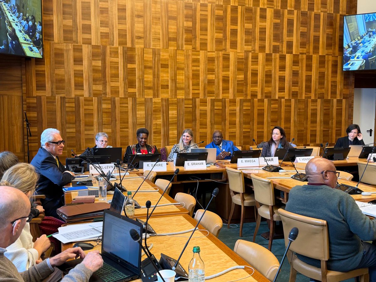 GAROP_Sec's tweet photo. Members of our global network gathered yesterday with our friends from National Human Rights Institutions for our preparation day ahead of the #IGWG1 It is exciting to see this convention drafting process finally begin in Geneva! #EqualVoicesEqualRights https://t.co/dz6JhJ7pki