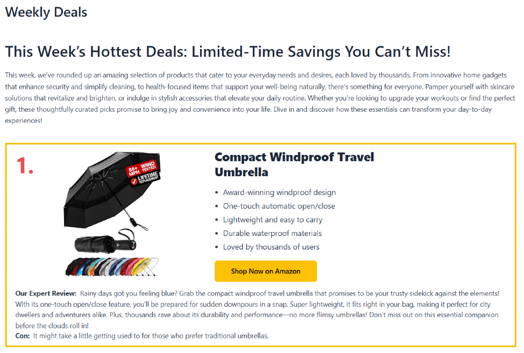 real_happybuyer's tweet photo. Weekly Deals Alert! 🎉
Check out latest weekly deals at Happy Buyer👇
https://t.co/f5ZEmo0ZB2
#amazon #amazondeals #bestsellers #shopping #thehappybuyer #weeklydeals #deals #products #shop #foundonamazon #amazonfinds #giftguide #walmart https://t.co/XQRdRNYnar
