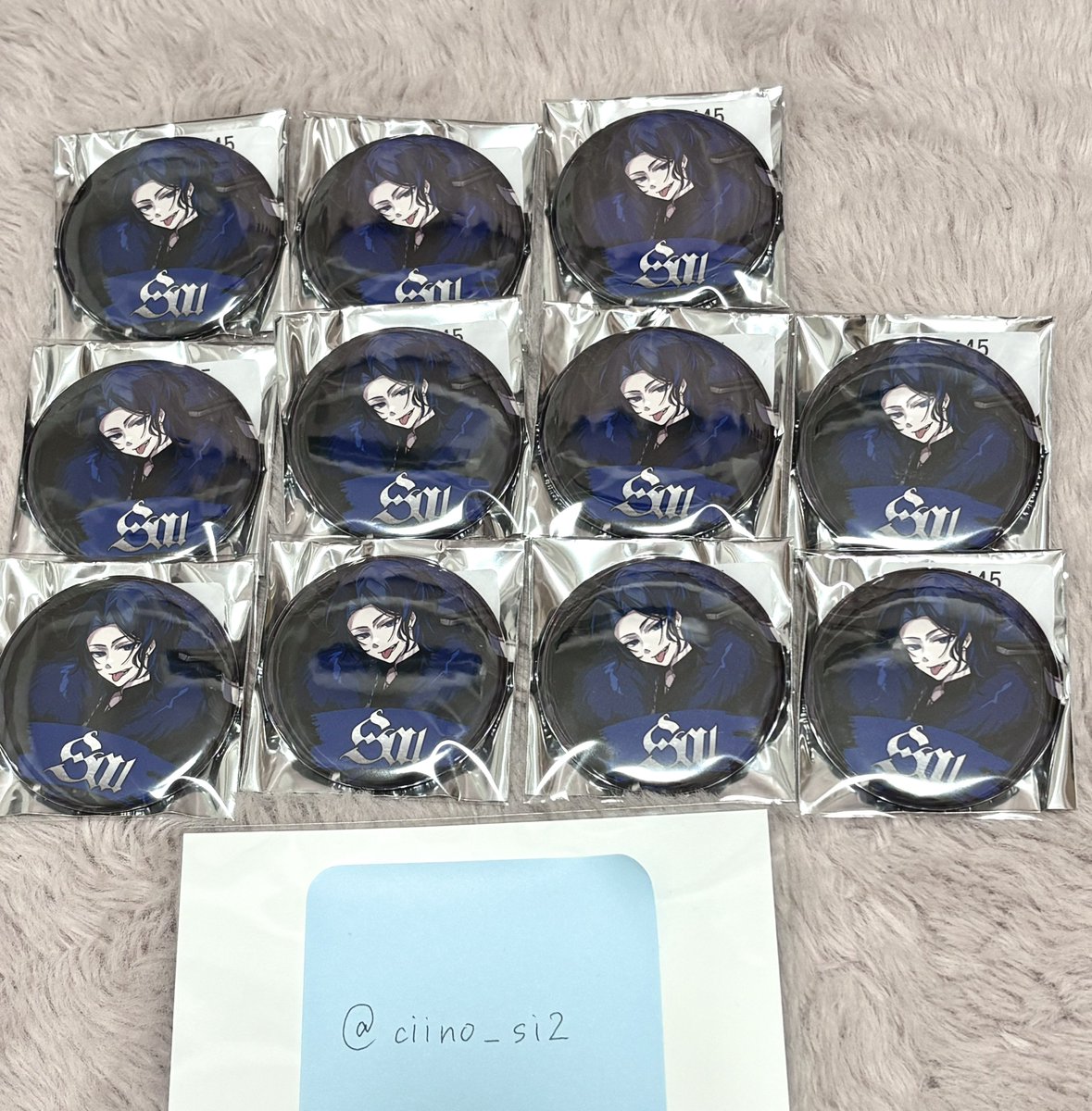 ciino_si2's tweet photo. 待宵 グッズ 交換or買取

求:🩵くん(同種)
譲:画像のもの

数、買取の場合▶︎ALTで確認お願いいたします🙇🏻‍♀️

お気軽にお声掛けください💗
 #待宵グッズ交換 https://t.co/LRqLFdOsst