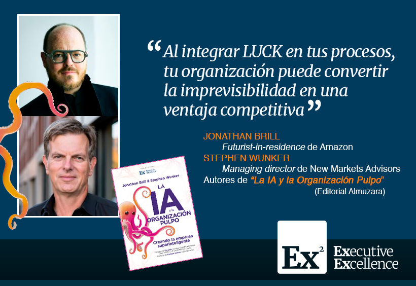 eexcellence's tweet photo. 🍀@jonathanbrill y S. Wunker: "Aunque la suerte parezca aleatoria, las empresas pueden mejorarla activamente con comportamientos intencionados =   serendipia estratégica" https://t.co/SjeJOhNaG6
Descubre el marco LUCK de los autores de #LaIAylaOrganizaciónPulpo" @AlmuzaraLibros https://t.co/yG5thplOfH