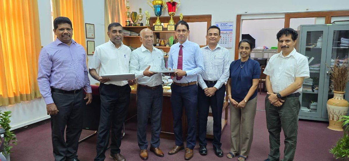 CargillsPLC's tweet photo. In response to the recent floods that affected faculty facilities, Cargills Dairies (Pvt) Ltd, through its brand Magic, donated laboratory equipment and laptops to the Department of Animal Science, Faculty of Agriculture at the University of Peradeniya.

This support will help restore learning and research environments while giving students valuable hands-on exposure to dairy technology, product development, and food innovation—skills that prepare them for meaningful careers in Sri Lanka’s growing food and agriculture sector.

As a company that has consistently championed youth skill development and education, this initiative reflects our continued commitment to nurturing the next generation of local talent and contributing to the nation’s future.

#Cargills #CargillsDairies #Magic #SupportingEducation #YouthDevelopment