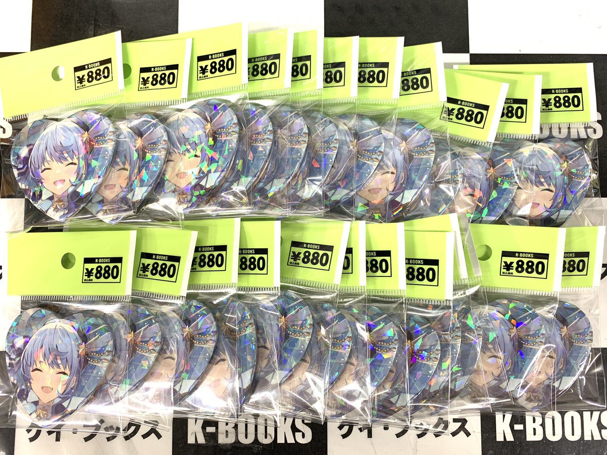 入荷情報】 ホロライブ 星街すいせいさん☄ 誕生日&6周年記念 ハート型