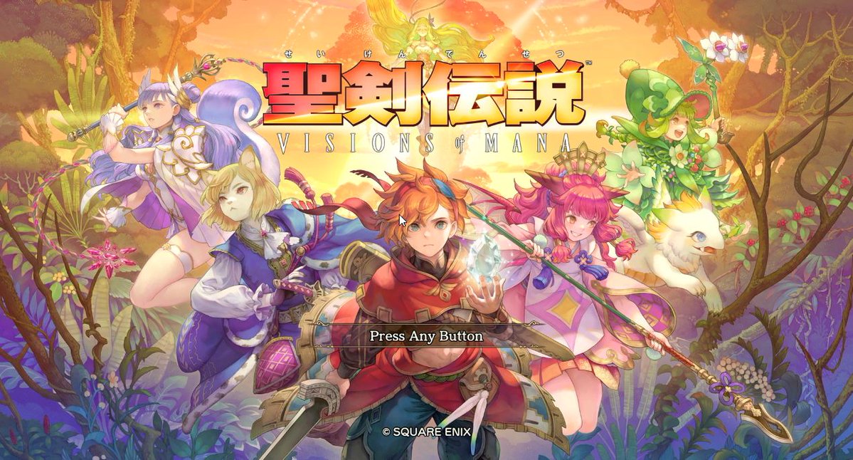 タイトル画面変化 ・・・・・・聖剣伝説4は？