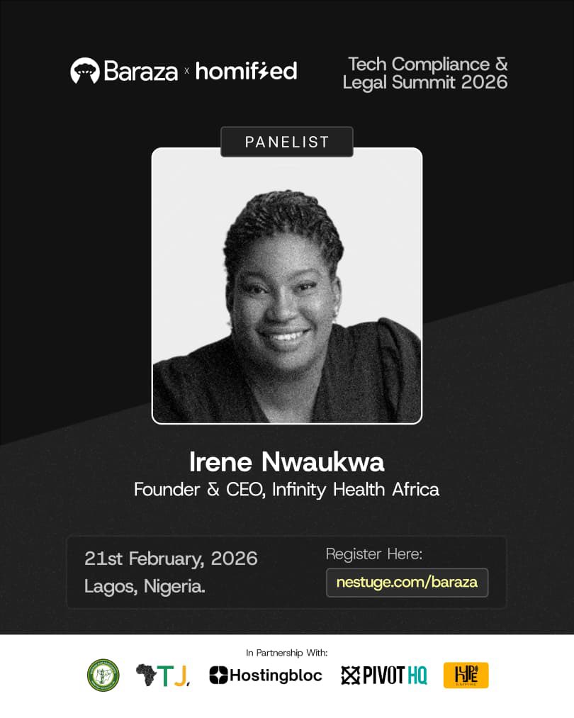 #BARAZALAGOS is excited to reveal Irene Nwaukwa as a Guest Panelist🥳

Irene has over 16 years of experience in market access, regulatory affairs, and commercial operations, leading teams across 15 African countries and
generating more than $100 million in sales.🥳