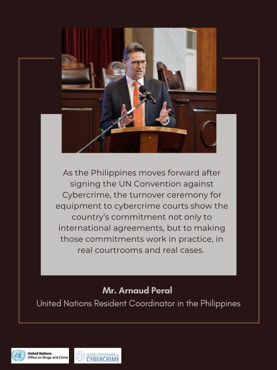 Global Programme on Cybercrime tweet media