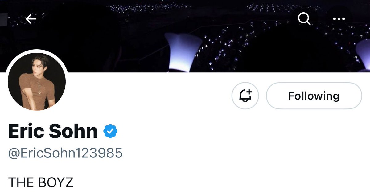 Eric has just opened his X account 😃
🔗 x.com/ericsohn123985

#더보이즈 #THEBOYZ #에릭 #ERIC