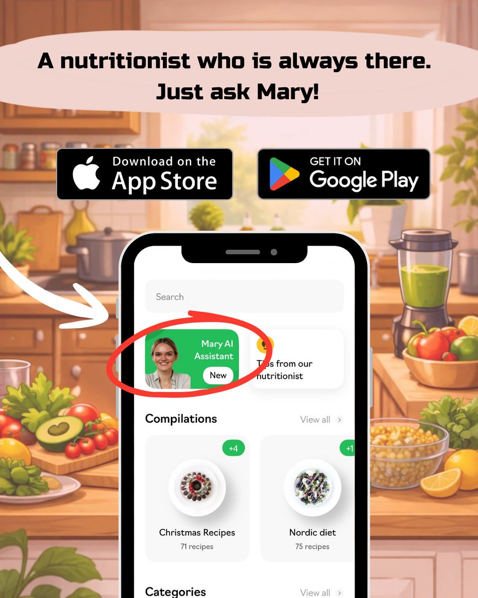 ❌ There are more nutrition myths than it may seem. We’ve broken down some of the most common ones together with our AI nutritionist Mary in the iCook app.

#NutritionMyths #HealthyEating #FoodFacts