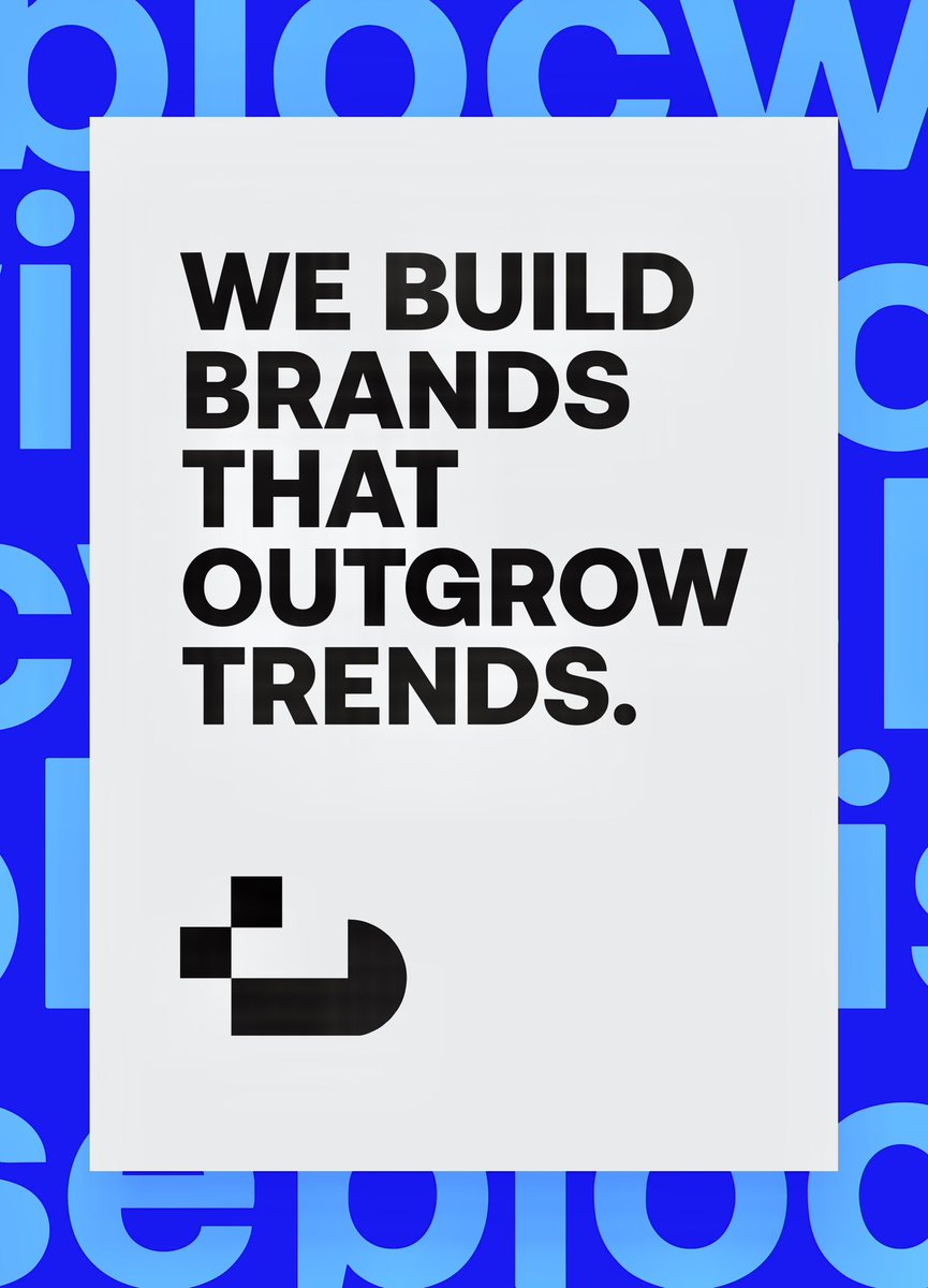 heyblocwise's tweet photo. Most brands chase what is working today.
We design for what will still matter in five years.

We build brands that outgrow trends.

If you are building something serious, let’s talk. Book a free consultation with the link in Bio to get started. https://t.co/JrDFCUwaao
