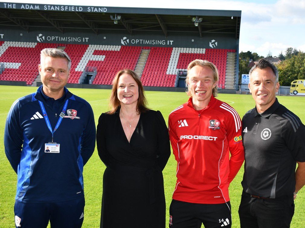 Exeter City Community Trust tweet media