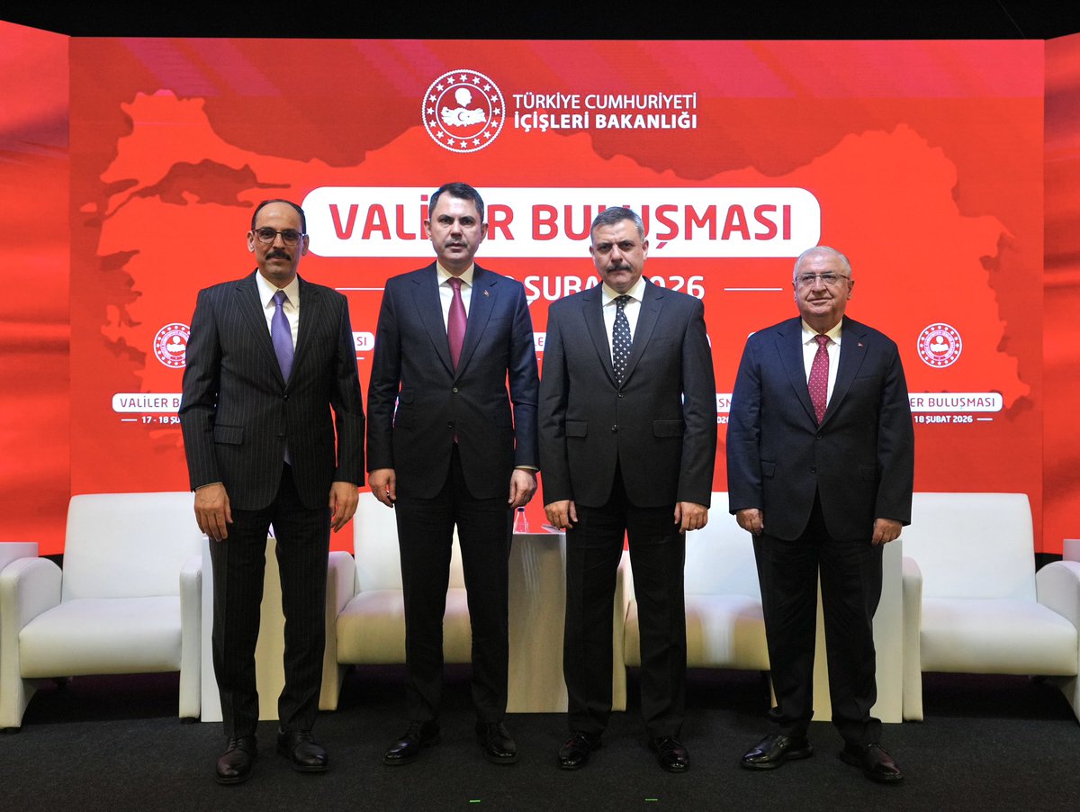 İçişleri Bakanımız Sayın Mustafa Çiftçi’nin koordinasyonunda düzenlenen Valiler Buluşması’nda,  Millî Savunma Bakanımız Sayın Yaşar Güler ve Milli İstihbarat Teşkilatı Başkanımız Sayın İbrahim Kalın ile 81 ilimizin değerli valileriyle bir araya geldik.

Deprem bölgesi olmak üzere