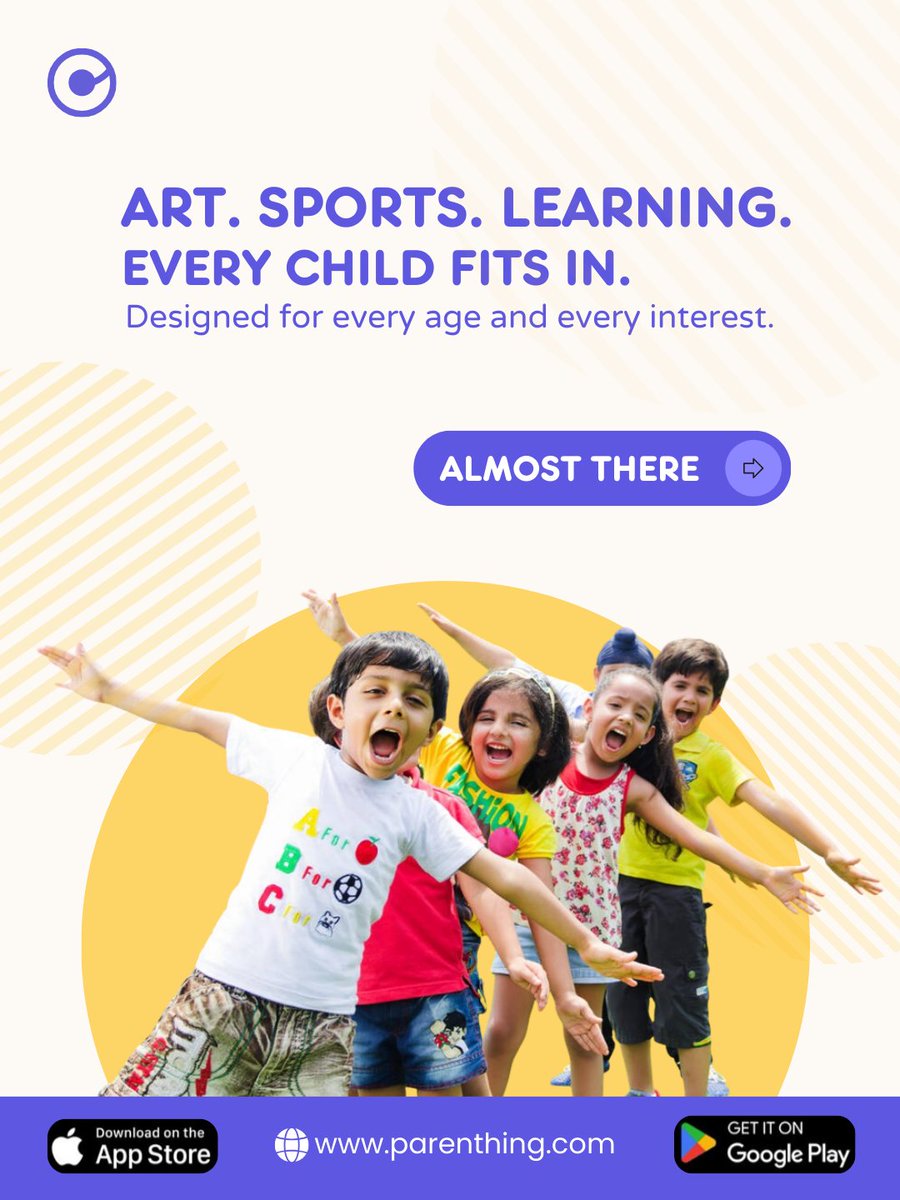 parenthingapp's tweet photo. Less chaos.
More discovering.
Helping Mumbai parents plan better childhoods — not busier schedules.

3 days.

#ComingSoon https://t.co/irH6JR7xzK
