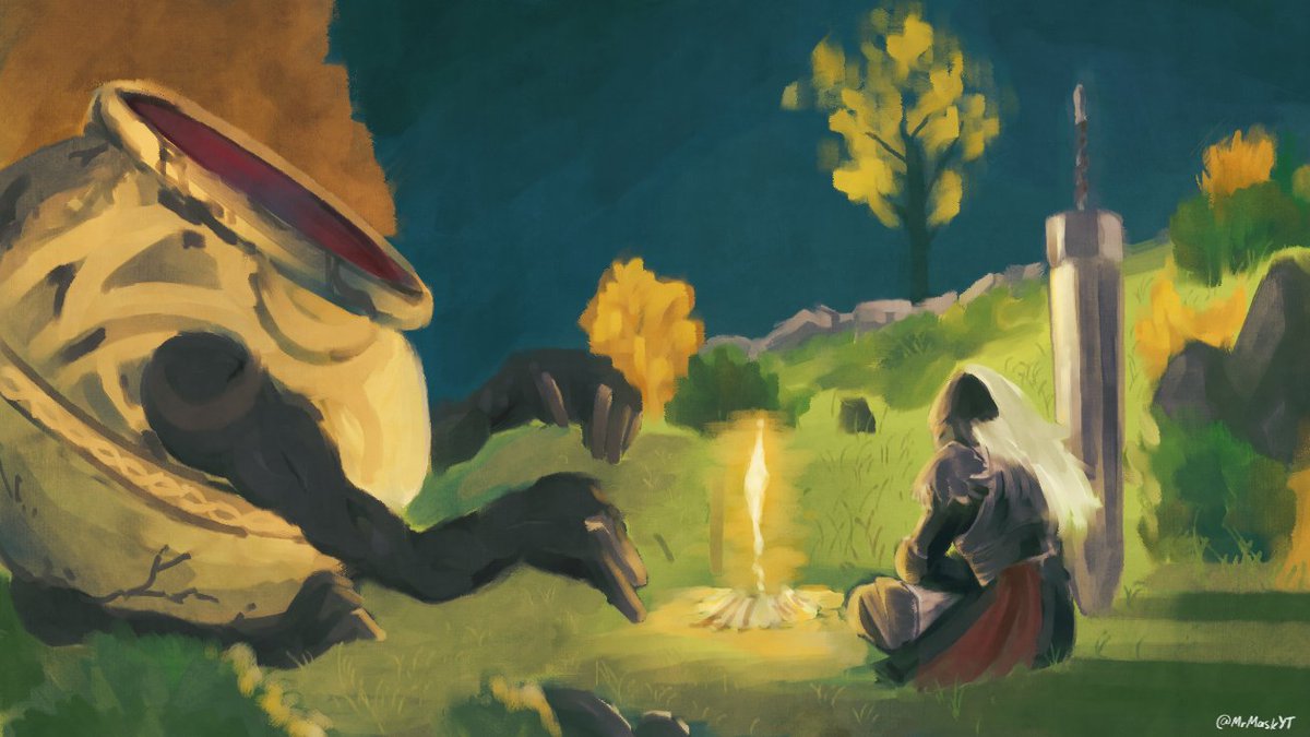 MrMaskYT's tweet image. Post-Radahn Battle. #ELDENRING #FromSoftware