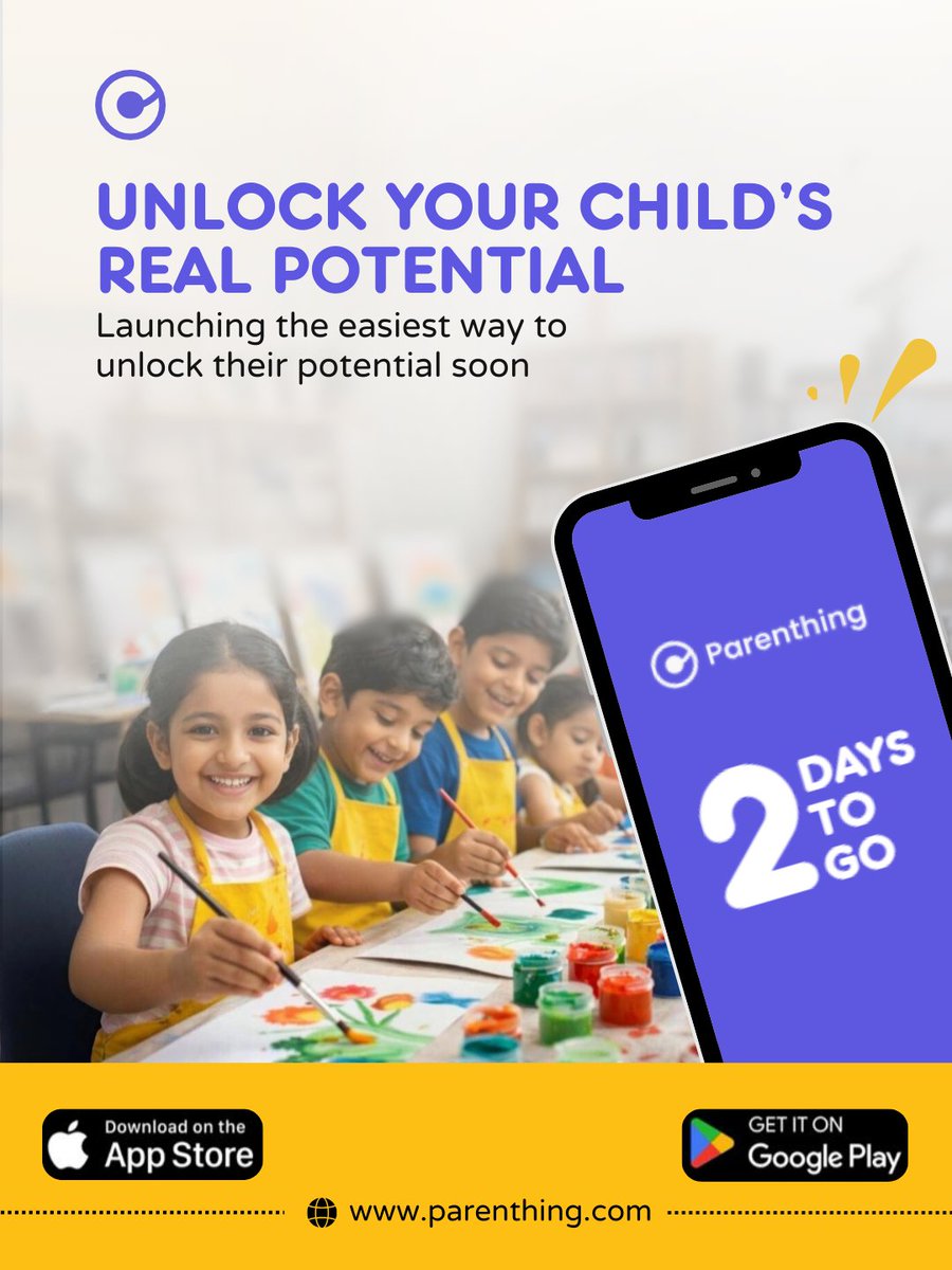 parenthingapp's tweet photo. Art.
Sports.
Learning.
Every Mumbai child fits in.
2 days. 🚀

Other cities — stay tuned.

#MumbaiParents https://t.co/JyeMToaQ1s