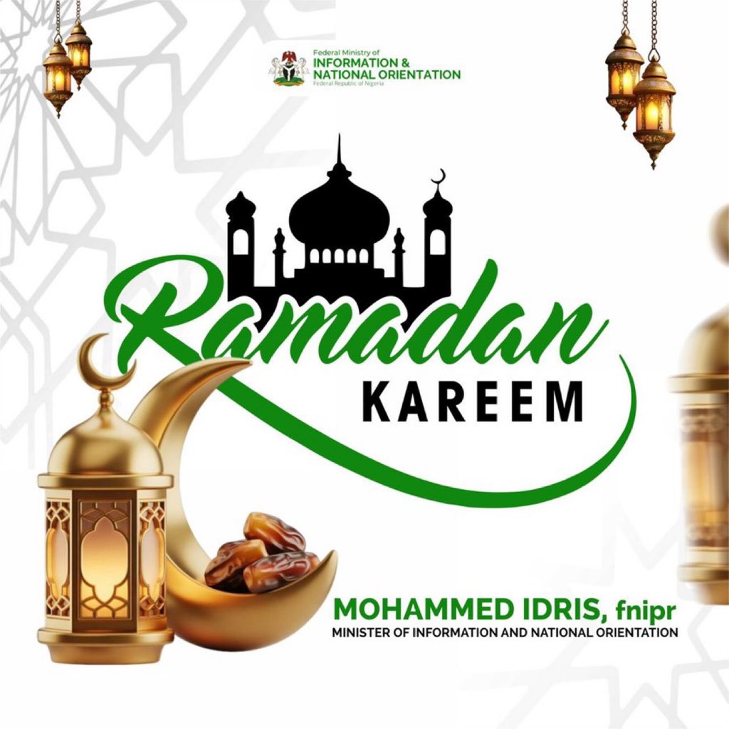 Waspapping_'s tweet photo. May the blessings and mercies of this blessed and holy month of Ramadan abide deeply and abundantly with each and every one of us. 

Ramadan Kareem — @HMMohammedIdris https://t.co/S4hyYEwMIn