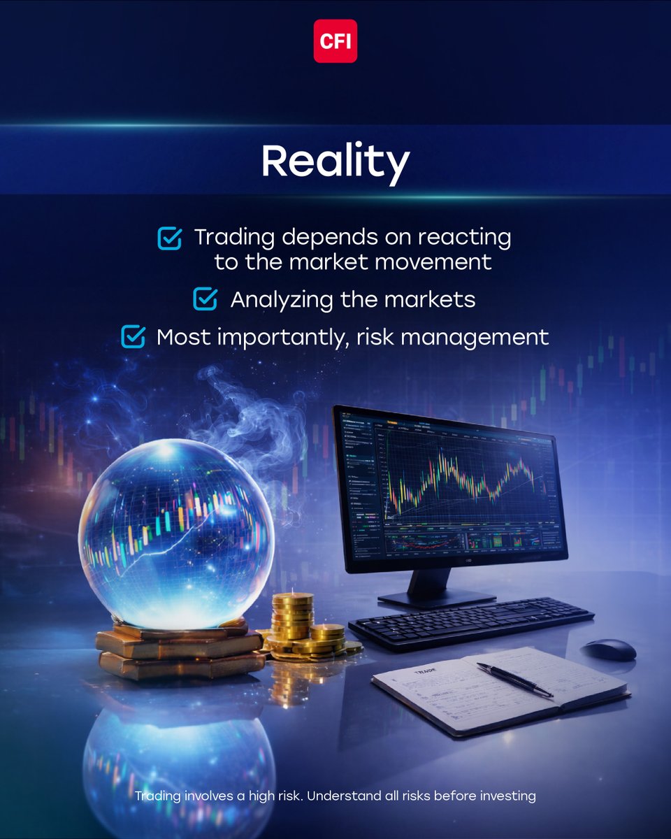 Think you need predictions, secrets, or a big account to trade?
That’s a myth. ❌

Swipe → for the truths every trader should know. 👉
Learn smarter. Trade with discipline. 📊🧠

#Trading #FinancialMarkets #Discipline #Investing #TraderMindset
