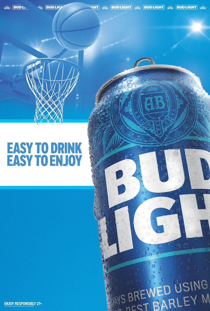 Can you hear it ??   
#BudLight #Basketball #swoosh #hardwood #NBA  #GameTime