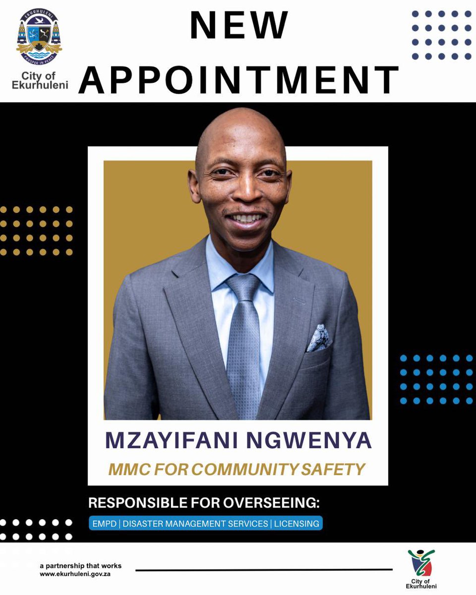 MMC Cllr Mzayifani Ngwenya tweet media