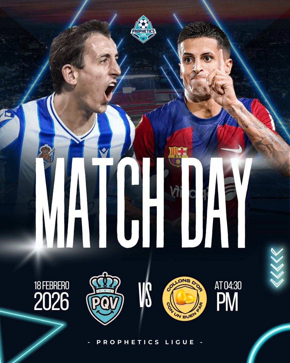 Hoy volvemos con partidazo a las 16:30 horas <a href="/AnthonypqvFC/">Anthonypqv FC</a> vs <a href="/CollonsdOr/">Collons d'Or</a> 

El mando de oro más fuerte de la historia vs el mando de oro más fuerte de la actualidad.