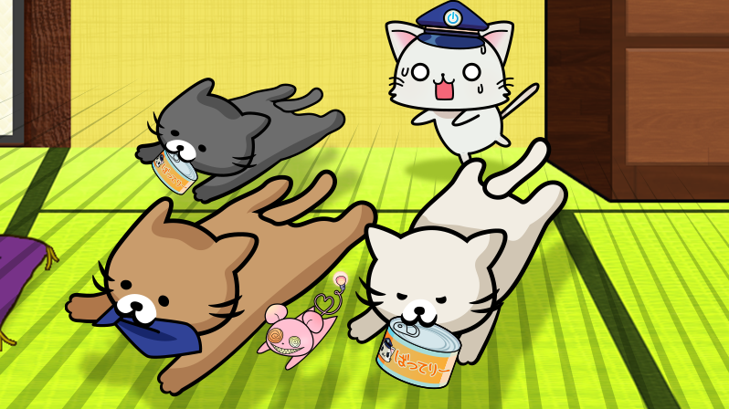 ニャンニャンニャ～ン！今日は猫の日だニャ😸
駅奪取では恒例「猫の日記念イベント」が開催中ニャ！
ニャッシュの部屋もいつもと違うらしいニャン♪見てみてニャーン！
というわけで、「猫の日記念イベント」の詳細はゲーム内をチェックだニャ♪
#駅奪取 #ニャッシュ #猫の日