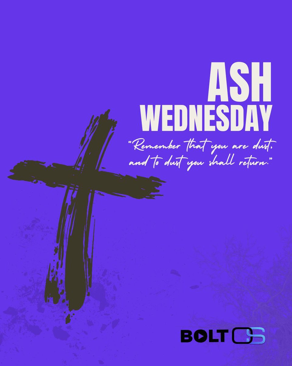 boltplus's tweet photo. Ash Wednesday = reflection + intention for many.
Weβre big on intentional experiences too β viewers deserve value, not noise.
#AshWednesday #BoltPlus https://t.co/JHFEouCAau