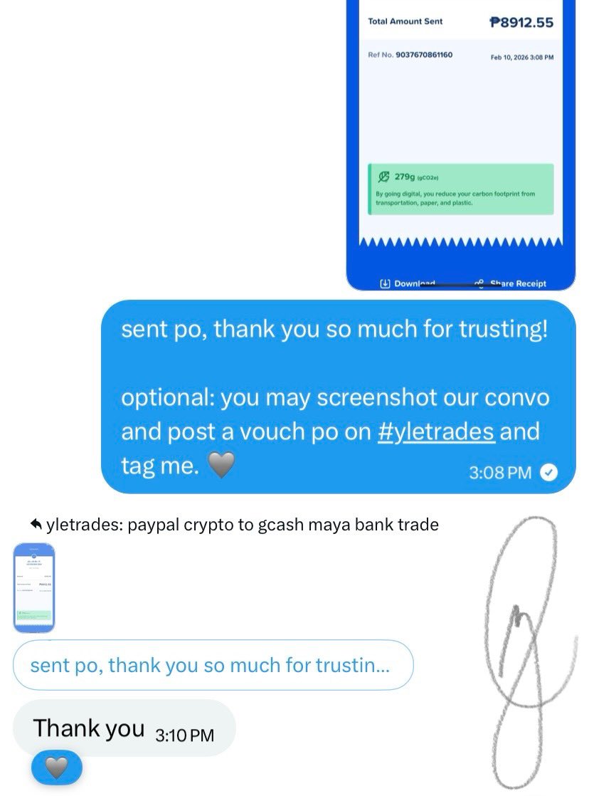 yletrades: paypal crypto to gcash maya bank trade tweet media