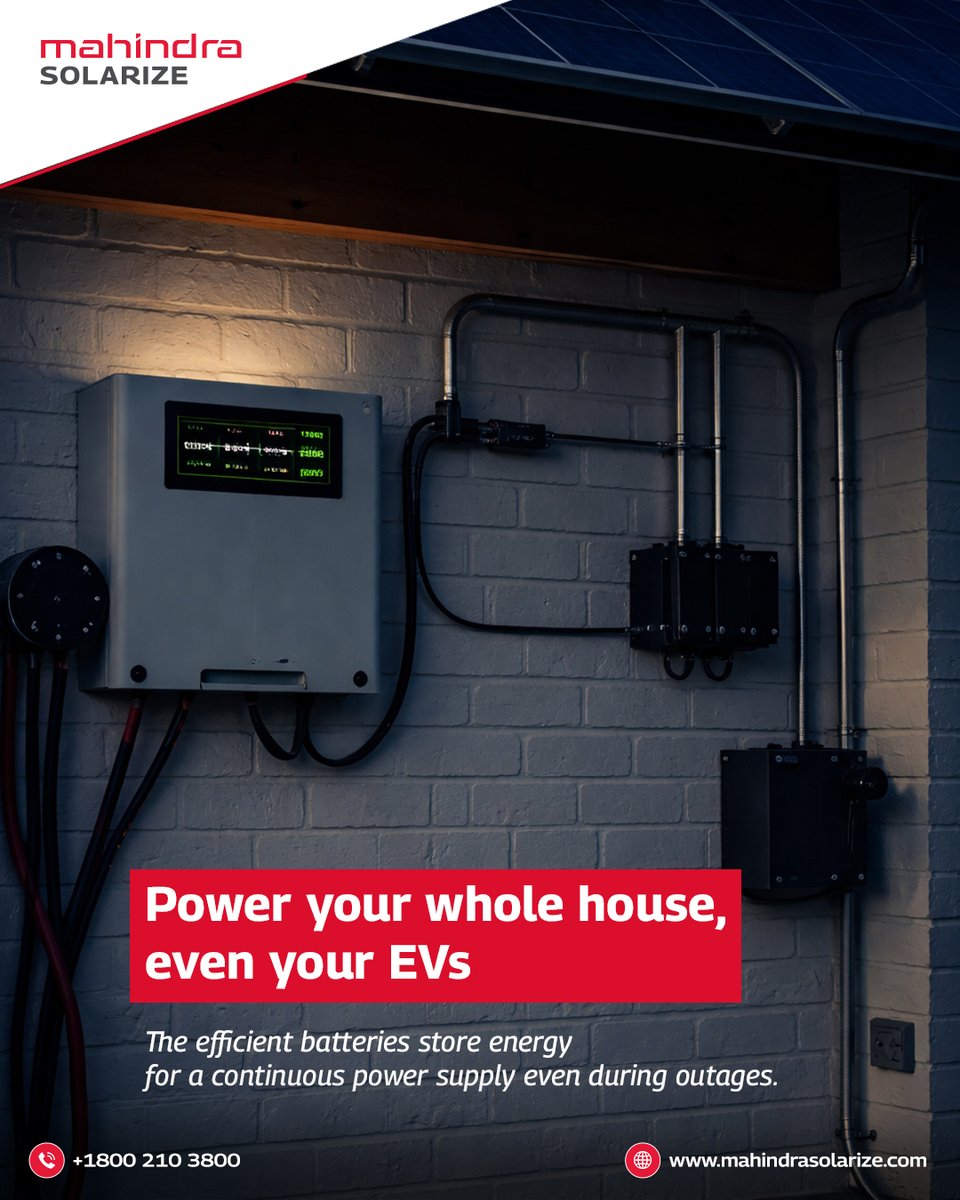 Mahindra Solarize tweet media