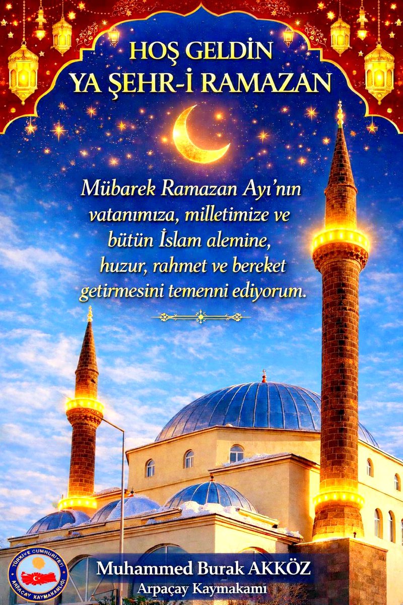 Arpaçay Kaymakamlığı (@tcarpacay) on Twitter photo 