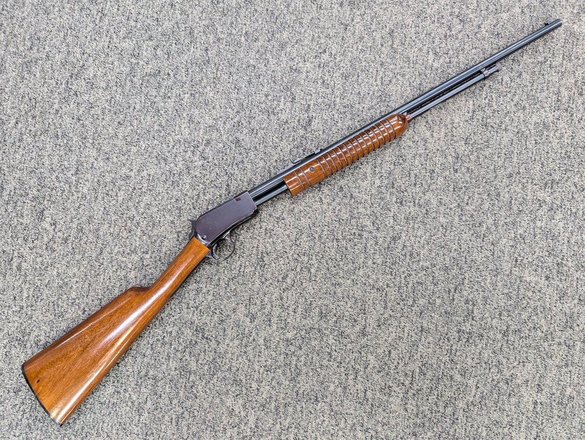 CleaverFirearms's tweet image. You don't see many of these anymore...
Rossi Gallery TAKE DOWN 22lr Pump Action with Deep Rich Taditional Bluing and High Gloss Finished Timber Work

"The Ultimate Bunny Buster"

#rossi #pumpaction #rimfire #gallery #22lr #oldschool #traditional #excellentcondition #bunnybuster