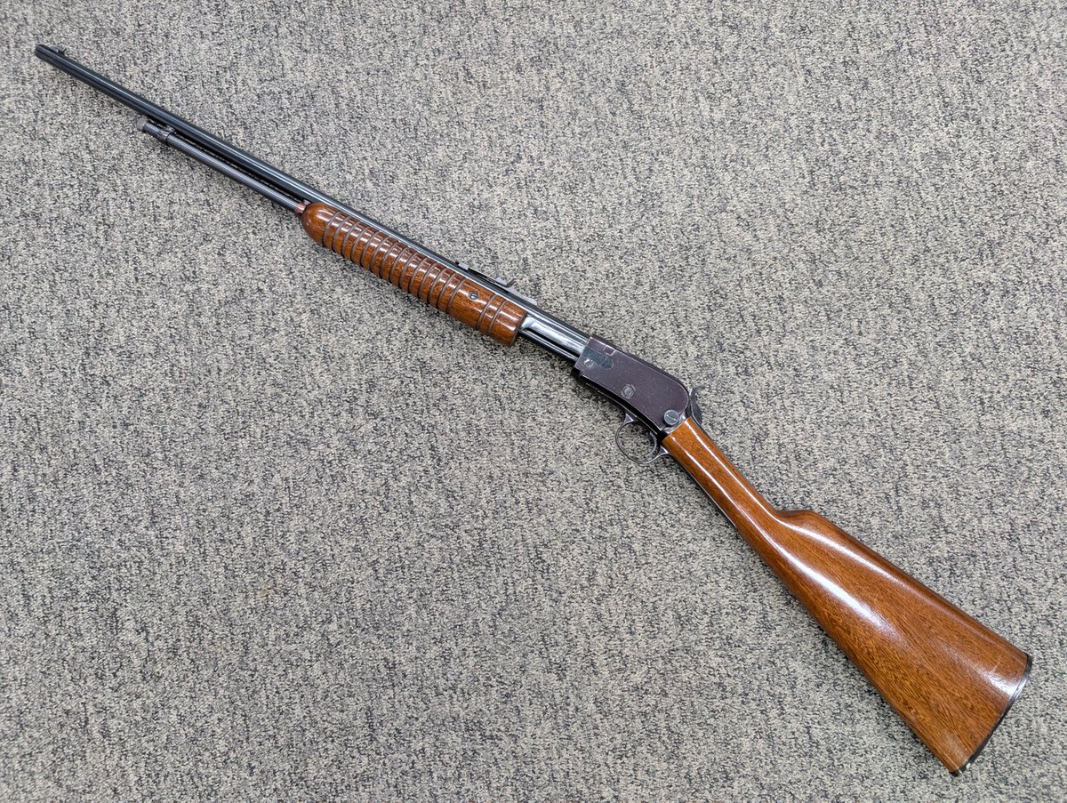 CleaverFirearms's tweet image. You don't see many of these anymore...
Rossi Gallery TAKE DOWN 22lr Pump Action with Deep Rich Taditional Bluing and High Gloss Finished Timber Work

"The Ultimate Bunny Buster"

#rossi #pumpaction #rimfire #gallery #22lr #oldschool #traditional #excellentcondition #bunnybuster