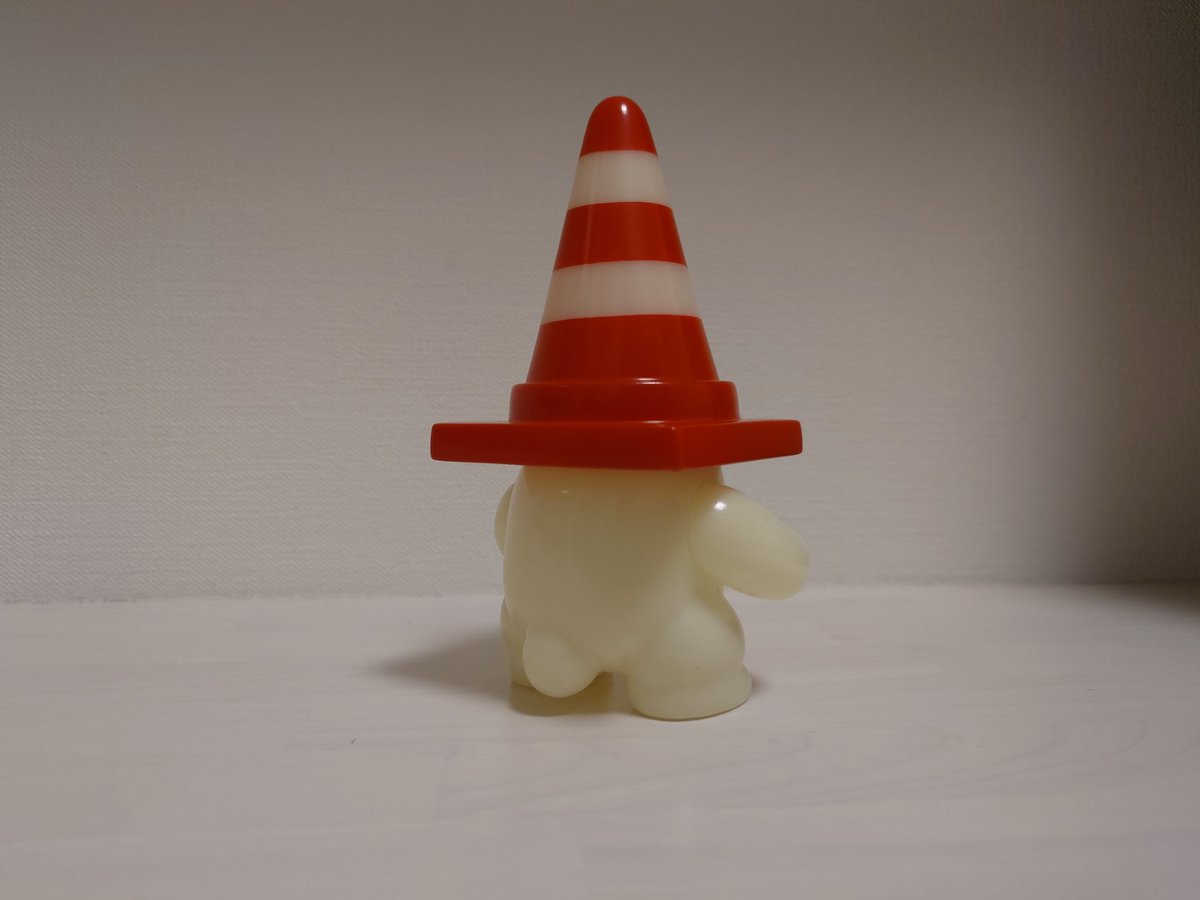 2026年 ソフビ 20体目
白熊安全 蓄光