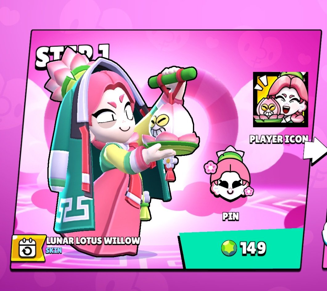 🎁 Lunar Lotus Willow Giveaway 🎁

To Enter :

- Retweet ♻️ 
- Follow <a href="/FFlevi_/">Levi</a> 
- Comment Any Emoji 💬

Good Luck , Choosing in 72 Hours ⏰️ Via paypal  #BrawlStars