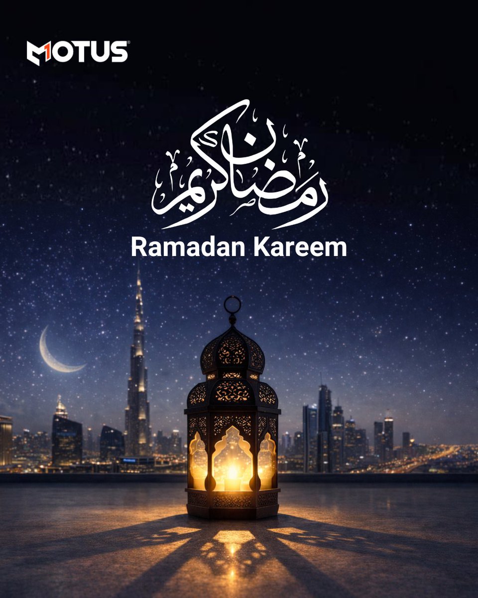 motusone's tweet photo. Ramadan Kareem!🌙 

May this holy month bring you peace, happiness, and endless blessings.

#MotusOne #RamadanKareem #Ramadan2026 https://t.co/YNRhRKE0r2