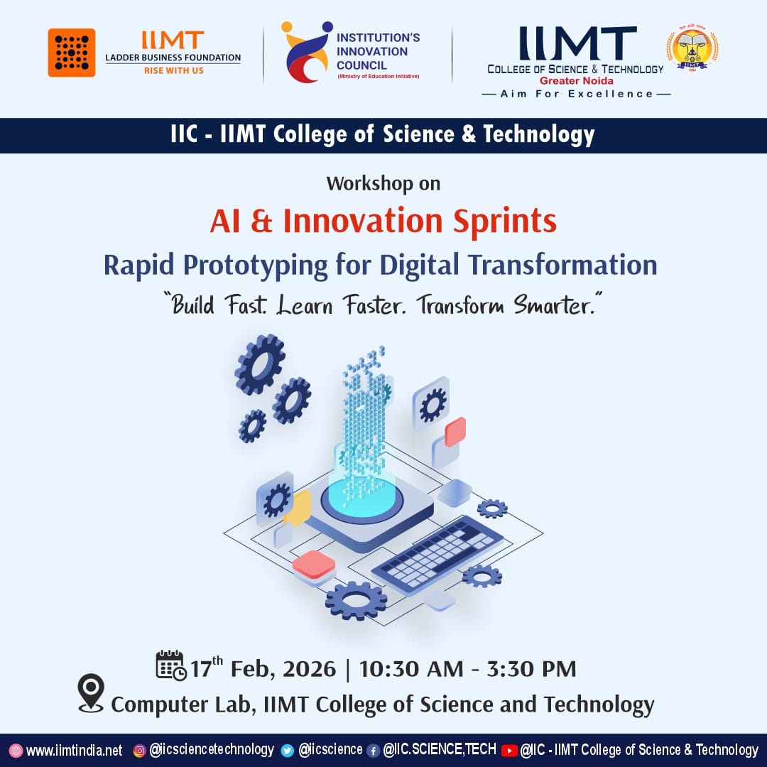IIC IIMT Science & Technology tweet media
