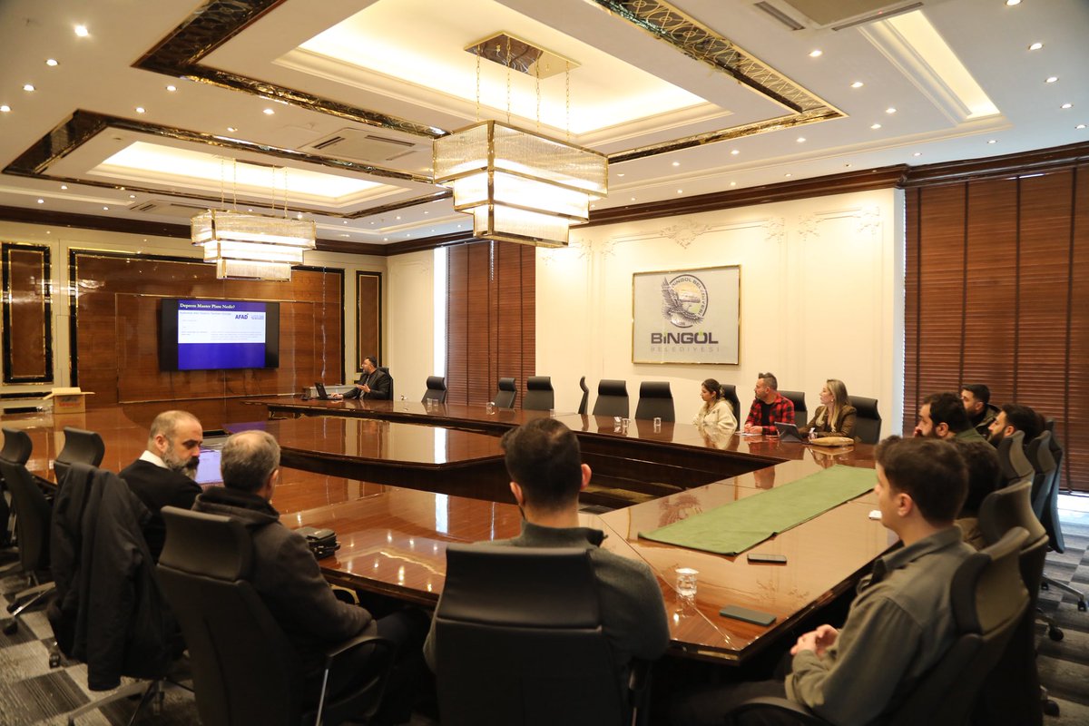 bingolbel's tweet photo. 📍 Deprem Master Planı

Fırat Kalkınma Ajansı’nın Teknik Destek Programı kapsamında desteklenen Belediyemiz, Valiliğimiz ve Üniversitemiz iş birliğiyle yürütülen “Bingöl İl Deprem Master Planı” kapsamında,

İmar ve Şehircilik Müdürlüğümüz teknik personeli ile Bingöl Üniversitesi öğretim üyelerinin katılımıyla istişare toplantısı gerçekleştirildi.