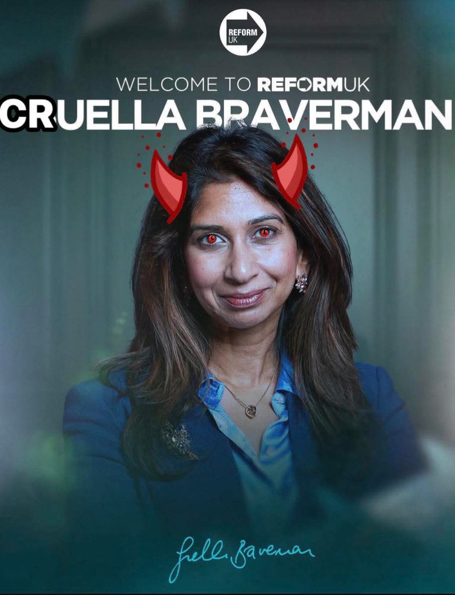 welshroots's tweet image. CRUELLA  Braverman #Conservatives #ReformUK  #MRSLEAKER Shadow MINISTER of EDUCATION will be  making decisions on State School Education  
You have got to be JOKING
 Braverman went to  Heathfield School  London  Nigel Farage went to Dulwich College
Dick Tice  went to Upingham