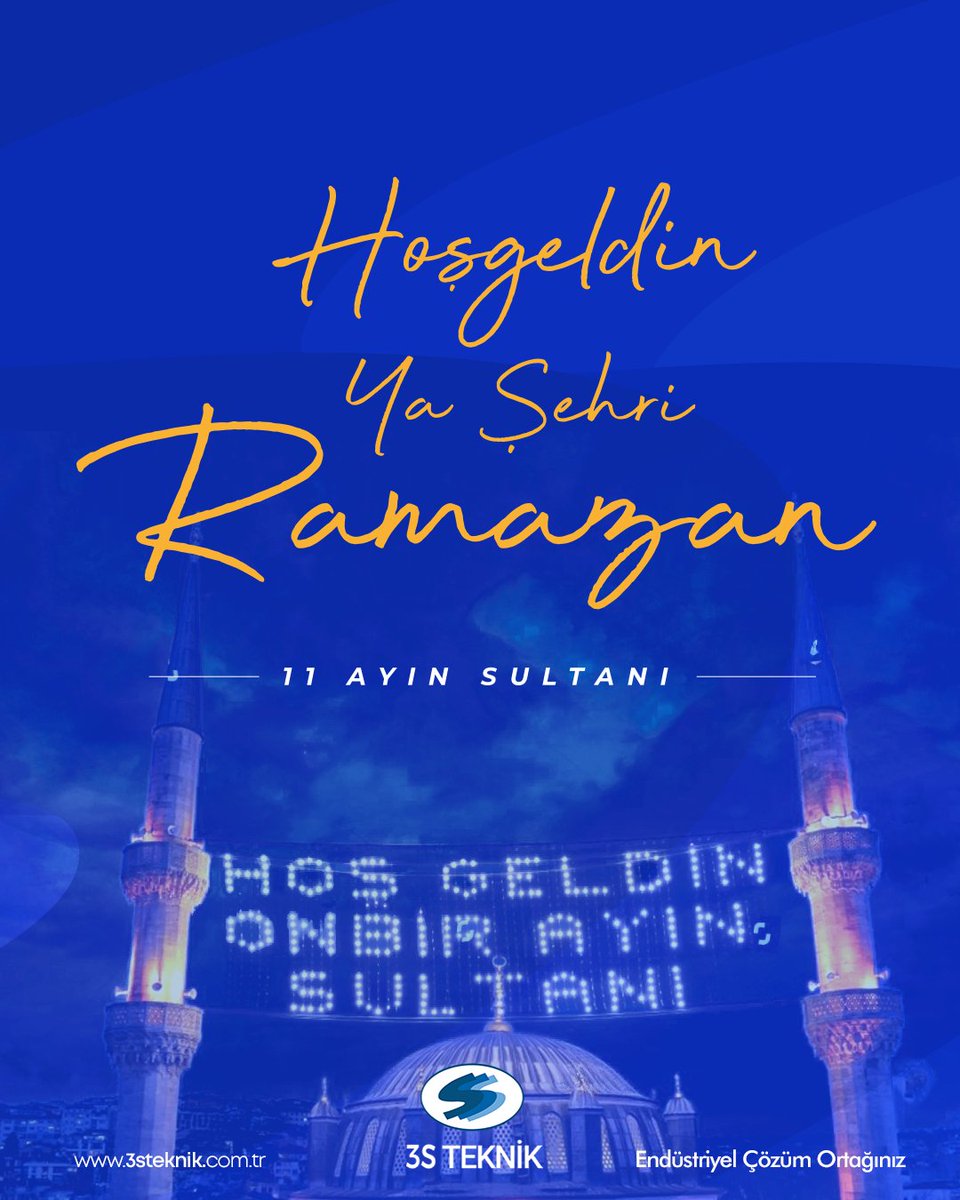 Ramazan ayının birlik, bereket ve huzur getirmesini dileriz. Tüm çalışanlarımıza, iş ortaklarımıza ve sevdiklerinize sağlık ve mutluluk dolu bir Ramazan ayı temenni ederiz.