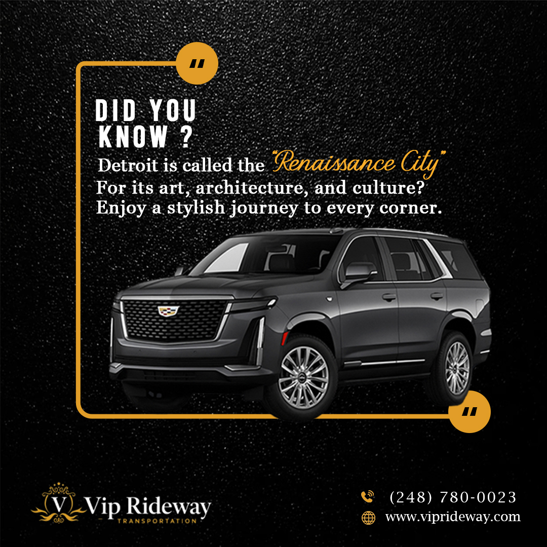 viprideway's tweet image. Did you know

Detroit is called the “Renaissance City” for its art, architecture, and culture? Enjoy a stylish journey to every corner.

🌐Learn more  viprideway.com/detroit-city-t…

#VIPRideway #DetroitCityTours #RenaissanceCity #DetroitCulture #PrivateCityTours #PremiumTravel