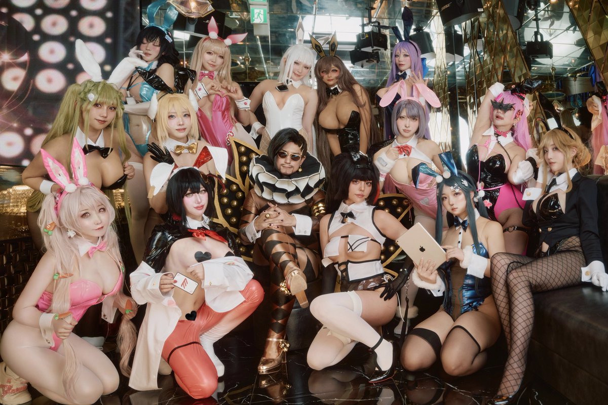 saaya_cosplay's tweet image. Welcome to COINS IN RUSH!

#社長に集えバニー達2026